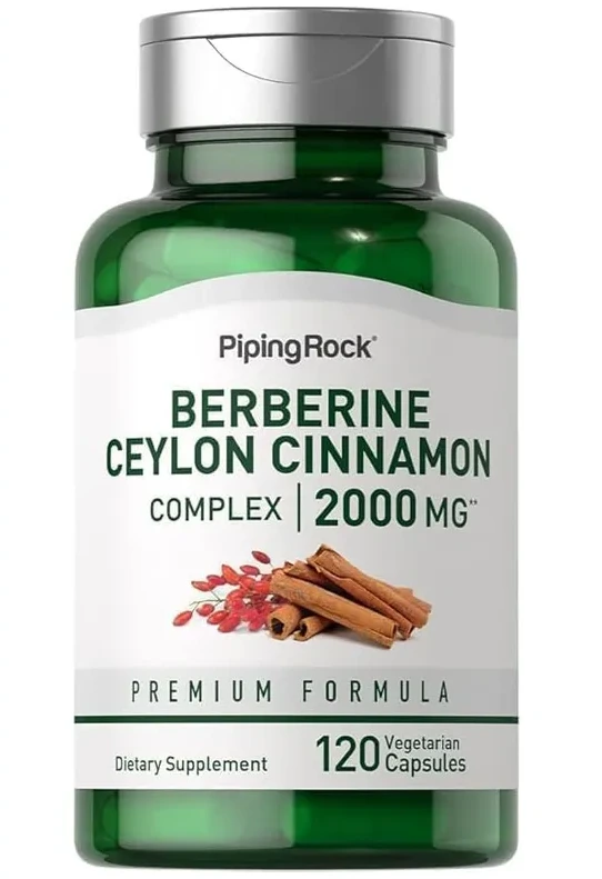 Berberine with Ceylon Cinnamon 2000 mg 120 Capsules